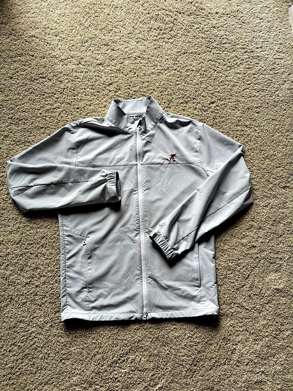 Peter Millar Alabama Crimson Tide Full Zip Jacket Small